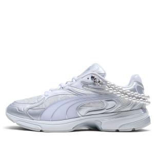 Кроссовки extos feminine pack 'silver white' Puma, белый