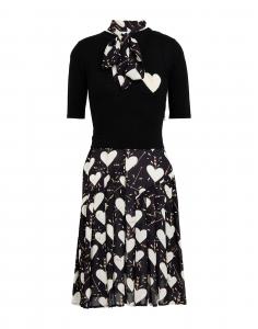 Платье миди Elisabetta Franchi, черный