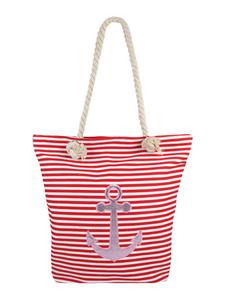 Пляжная сумка-тоут красного цвета Yuhu