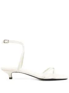 Босоножки с ремешком на щиколотке TOTEME, нейтральный