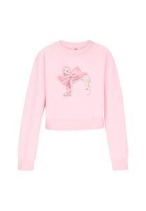 MYMO Свитшот в цвете розовый, приглушенный розовый