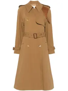 Габардиновый тренч CHLOÉ, нейтральный