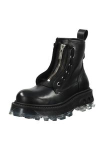 Кожаные ботильоны Buffalo, черный