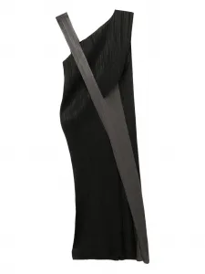 Платье Pointe Pleats Please Issey Miyake, черный