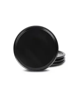 Салатные тарелки «Эдем», набор из 4 шт. Stone Lain, black