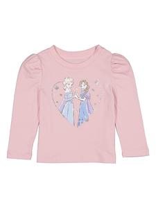 GAP Футболка с длинными рукавами розового цвета