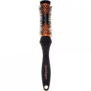 X-Small термокерамическая щетка для горячих завитков «песочные часы» Dhh1H для сушки феном, выпрямления, создания четких локонов, объема и приподнятия корней — оранжевый, Denman