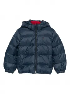 Пуховик Essential с капюшоном Tommy Hilfiger Junior, синий