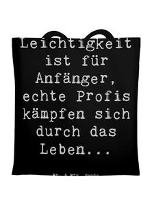 Сумка для переноски Mr & Mrs Panda Leichtigkeit für Profis, черный