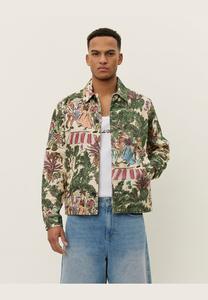 Куртка Les Deux JAIDEN DANCING, Oil Green/Multi-Coloured