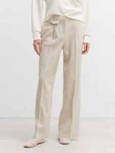 Тканевые брюки OPUS, бежевый