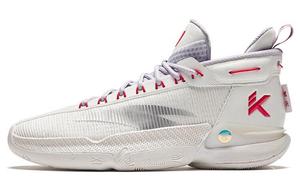 Баскетбольные кроссовки KT9 мужские, среднего размера, белые Anta