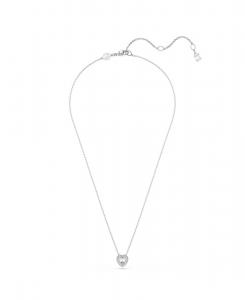 Подвеска в виде сердца с родиевым покрытием от Ariana Grande x Swarovski, выполненная в технике смешанной огранки Swarovski, Silver