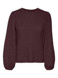Блуза VERO MODA VMFlower, Burgundy