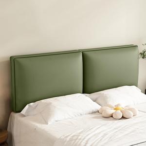 ZZYK Подушка-изголовье Straps клиновидная с поддержкой поясницы и съемным чехлом Green