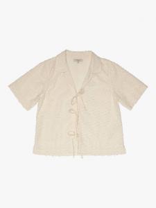 Рубашка Moa с бахромой Nudie Jeans, Off White