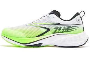 Кроссовки Rapid 2.0 мужские низкие  белые Flying Shadow зеленые Qiaodan