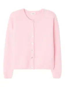 Кардиган Vitow в рубчик American Vintage, розовый