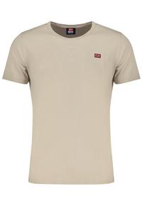 Мужская футболка Norway 1963 с коротким рукавом хлопковая, бежевый