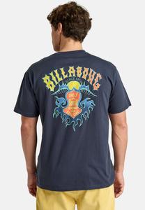 Футболка с принтом HOMEGROWN - SHORT-SLEEVE SCREEN TEE Billabong, темно-синий