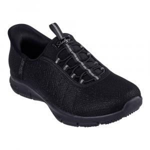 Женские туфли Skechers Hands Free Slip-ins Brilliant, черный