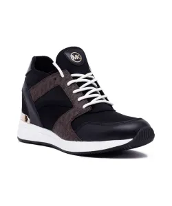 Кожаные кроссовки Maven Trainer Michael Kors, черный