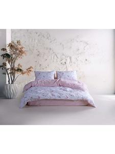 Комплект постельного белья Renforcé Lima в белом/розовом цвете Colourful Cotton, 135x200 см