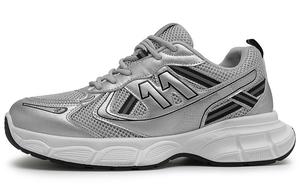 Кроссовки JEANSWEST Chunky Sneakers Unisex Low-top, серебряный