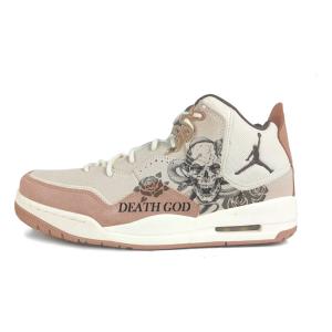 Jordan Courtside 23 износостойкие нескользящие мид-топ винтажные баскетбольные кроссовки мужские brown white