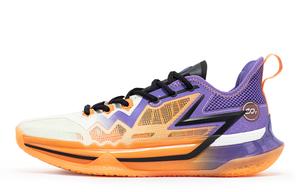361° Кроссовки баскетбольные низкие мужские Big 3 Future CQT Cushioning Anti-Slip And Wear-Resistant фиолетовые