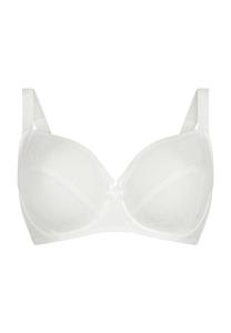 Женский бюстгальтер на косточках Fleur с кружевными деталями и бантиком ROSA FAIA, белый
