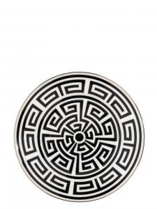 Тарелка «Empire Labyrinth» ⌀ 22 см GINORI 1735, черный