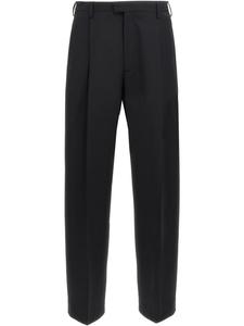 Marni шерстяные брюки, черный