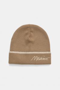 Шерстяная шапка Moschino, бежевый