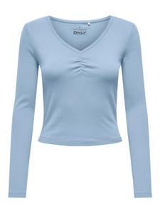 ONLY Лонгслив в цвете Dusty Blue