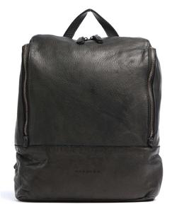 Рюкзак для подводной лодки 13 дюймов из зернистой воловьей кожи. Harold'S, черный