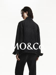 Куртка джинсовая Moco Moanke 2024, черный