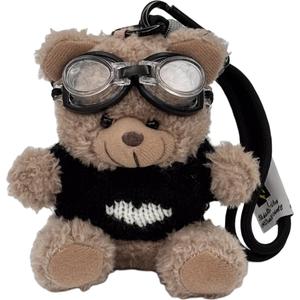 Плюшевый кулон Pilot Bear Dolls высотой 11 см ROUERXIONG, белый