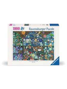 Пазл Ravensburger, 1000 деталей, «Кабинет курьезов» в цвете