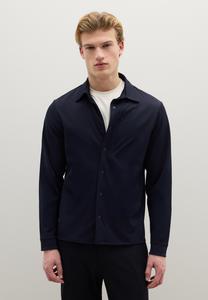 Куртка PIOMBO WITH POLO COLLAR AND BUTTONS, Navy Blue/Blue