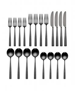 Набор столовых приборов Modulus Satin из 20 предметов, на 4 персоны Lenox, черный