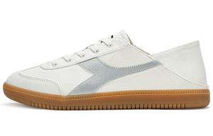 Антискользящие износостойкие низкие скейтерские кеды Unisex Ecru Diadora