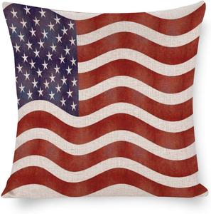 MaSiledy Наволочка с американским флагом для садовой мебели Pattern-8