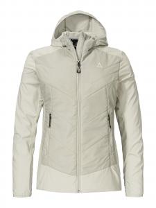 Schöffel Куртка Outdoor 'Hiking Hybrid Jk Style Blaueis WMS' в бежевом цвете