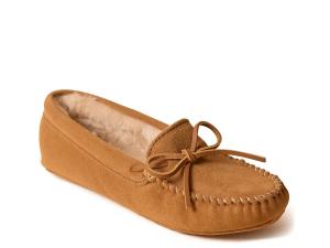Тапочки Minnetonka Pile Lined Softsole Slipper - Women's, серо-коричневый
