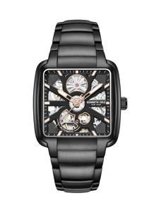 Kenneth Cole Часы Analog 'Broome' в черном цвете