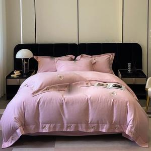 SkiPdr Комплект постельного белья из хлопка и шерсти с вышивкой