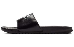 Шлепанцы и сланцы Nike Benassi Jdi Black Pure Platinum-Black