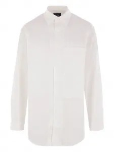 Рубашка с накладным карманом Y-3, белый