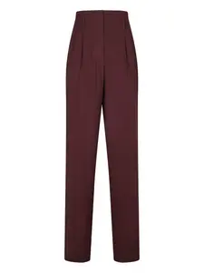 Плиссированные брюки Forte Forte, красный